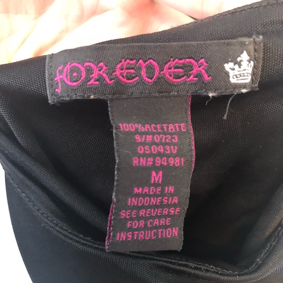 Forever 21 Black Dress - Picture 5 of 5